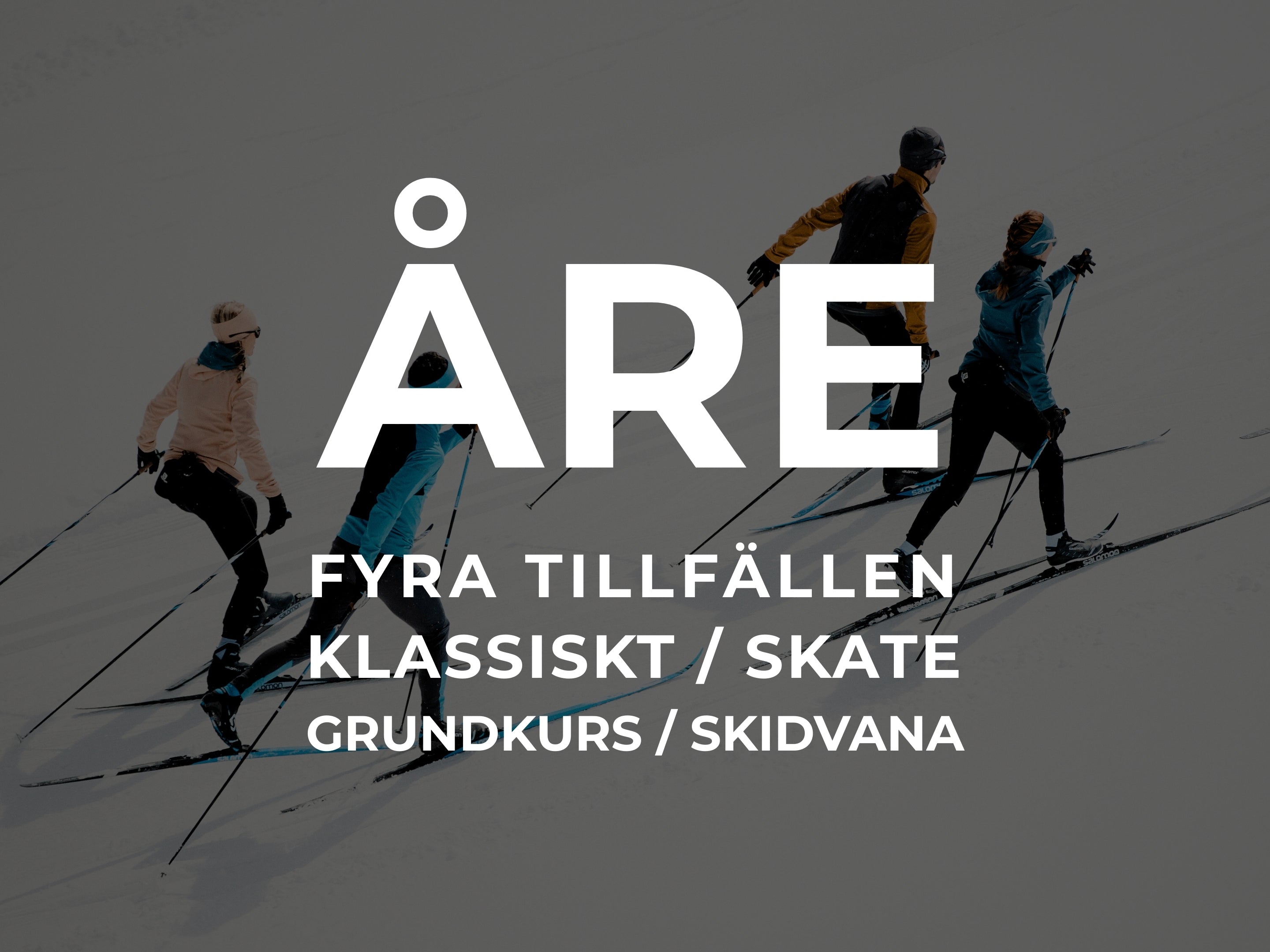 Skidkurs Åre - 4 tillfällen