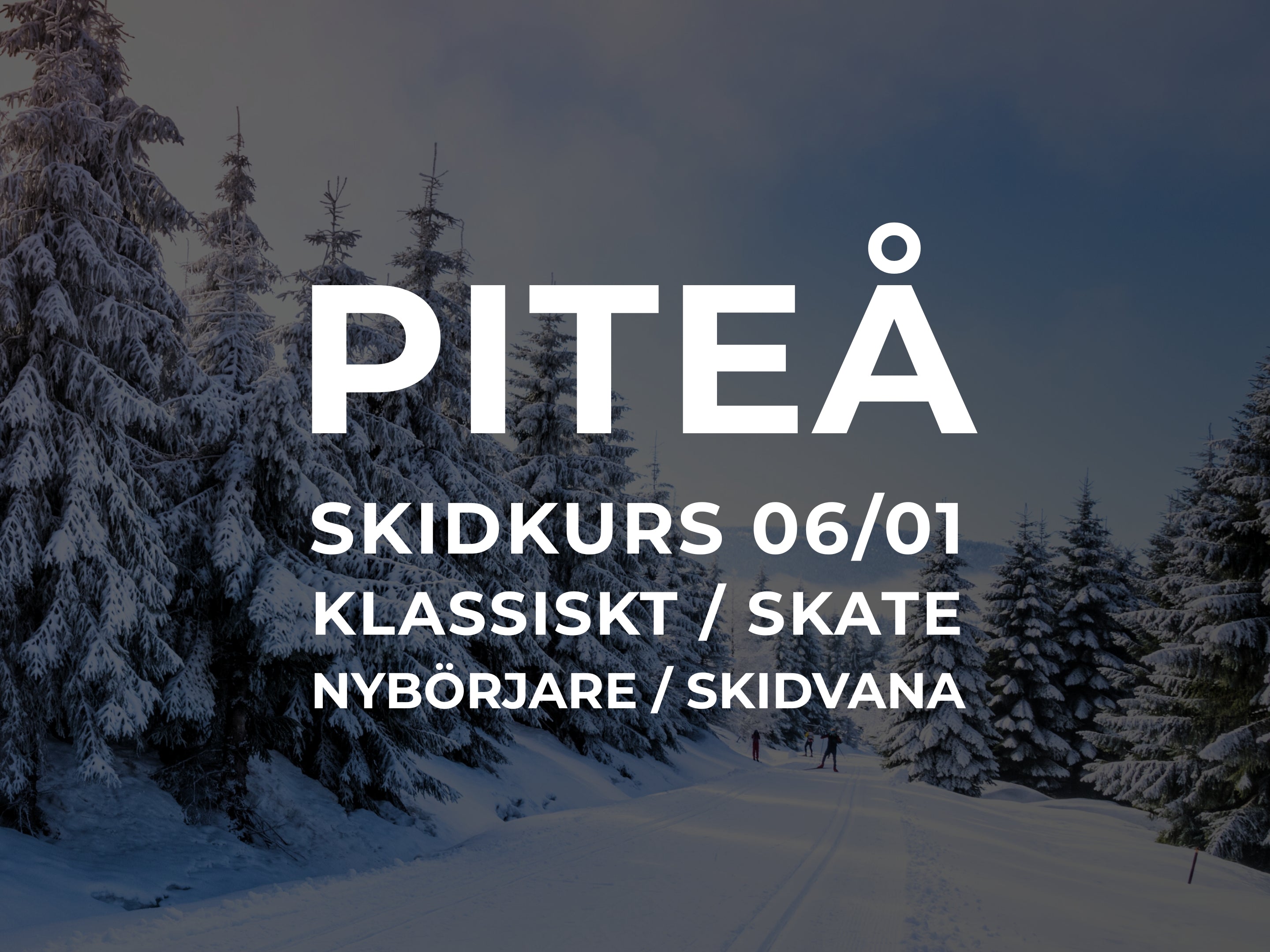 Skidkurs 6/1 Piteå