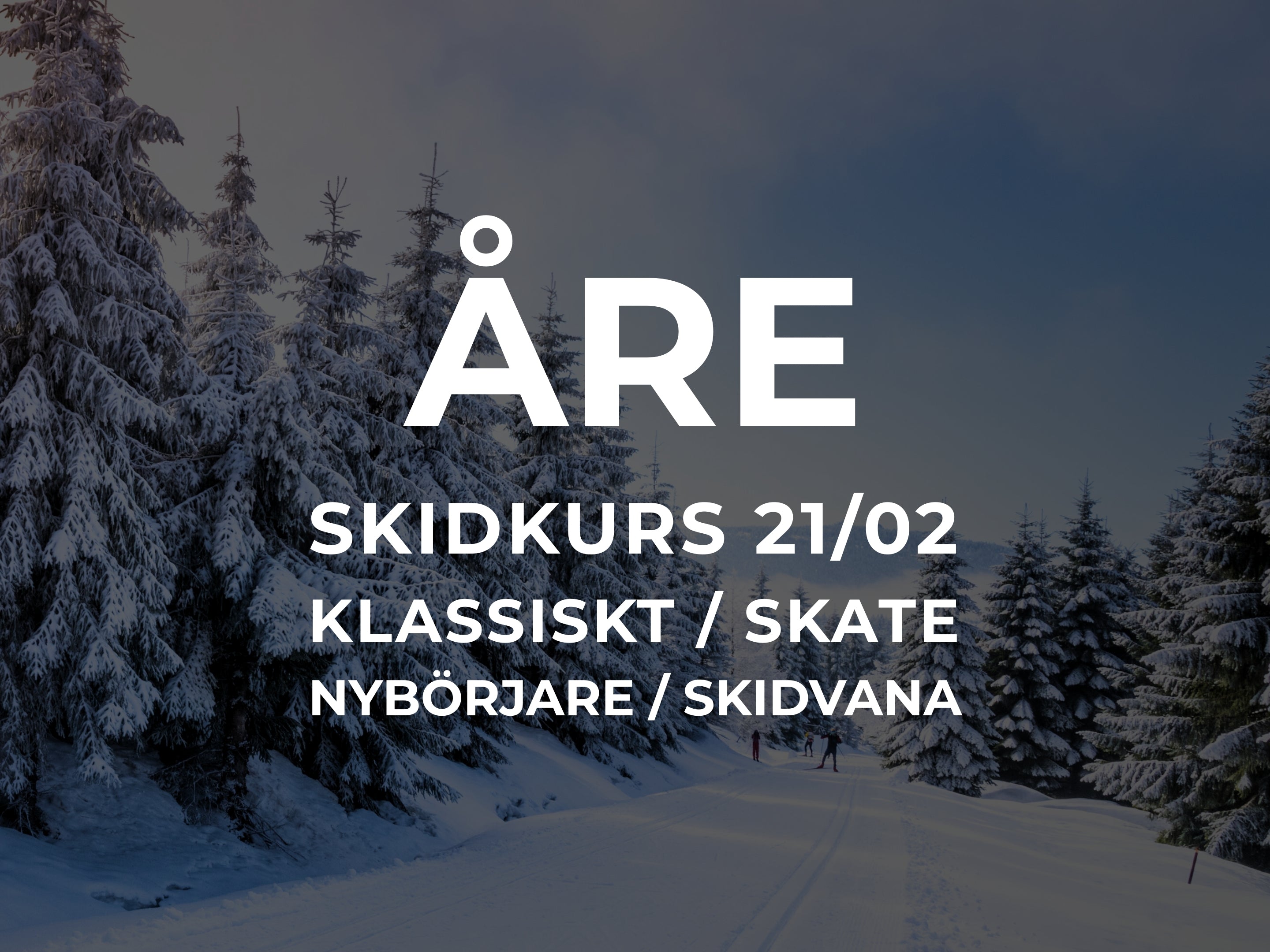Skidkurs 21/2 - Åre